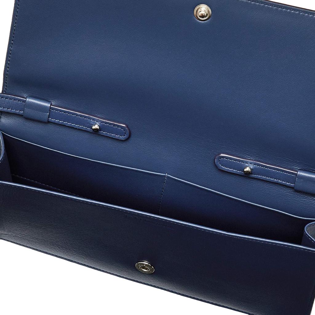 Davidson CrossBodyPouch Long 10231N 7314 J&M Women's Wallet, Midnight,