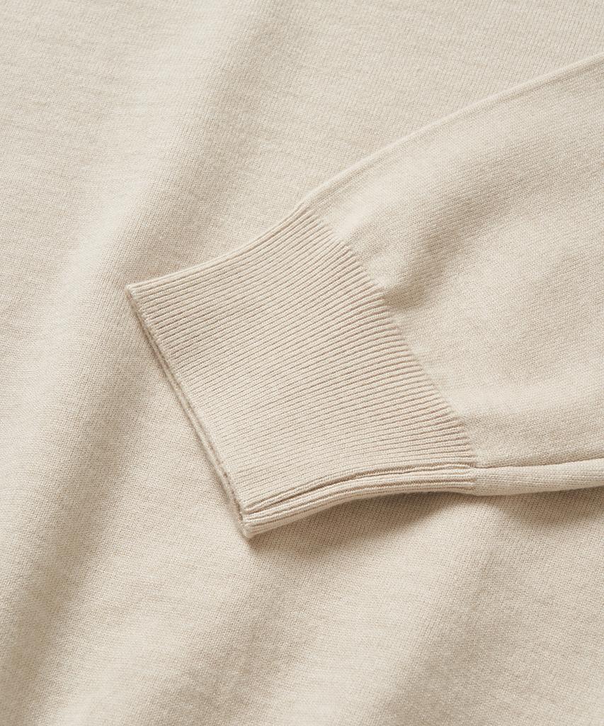 CUZNELLO Soft Collar Knit_Oatmeal