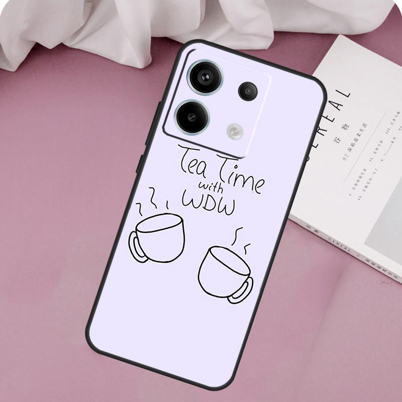 Coffee Wine Cup Case For Xiaomi Redmi Note 14 13 12 11 10 9 15 Pro Plus Redmi 15 14C 10C 12C 13C 15C Cover