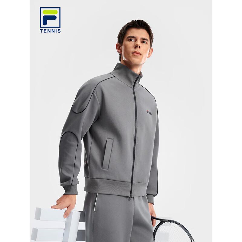 FILA Men s Stand-Collar Knit Sport Jacket M