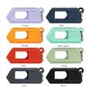 Silicone Case Cover Shockproof Soft Protective Case with Carabiner Protective Skin Cover Protector Cover for Flipper Zero Device