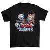 Evil Dead Plants Vs Zombies T-Shirt Unisex Funny Groovy Ash Halloween Sizes New