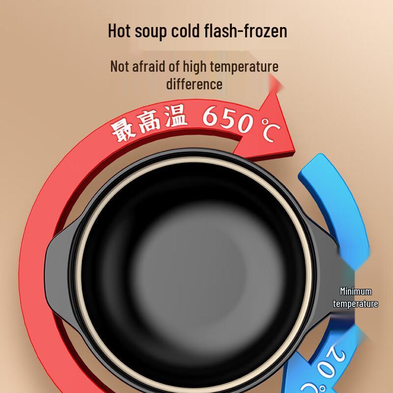 ZISIZ Keramik-Schmortopf