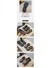 Mocassins de Couro Preto para Meninas 2025 - Sapatos de Princesa de Sola Macia Estilo Britânico Primavera/Outono