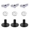Cymbal Sleeve Cymbal Felt Washer Standard Size Drum Set Felts Drum Stand Felt  Drum Accessory