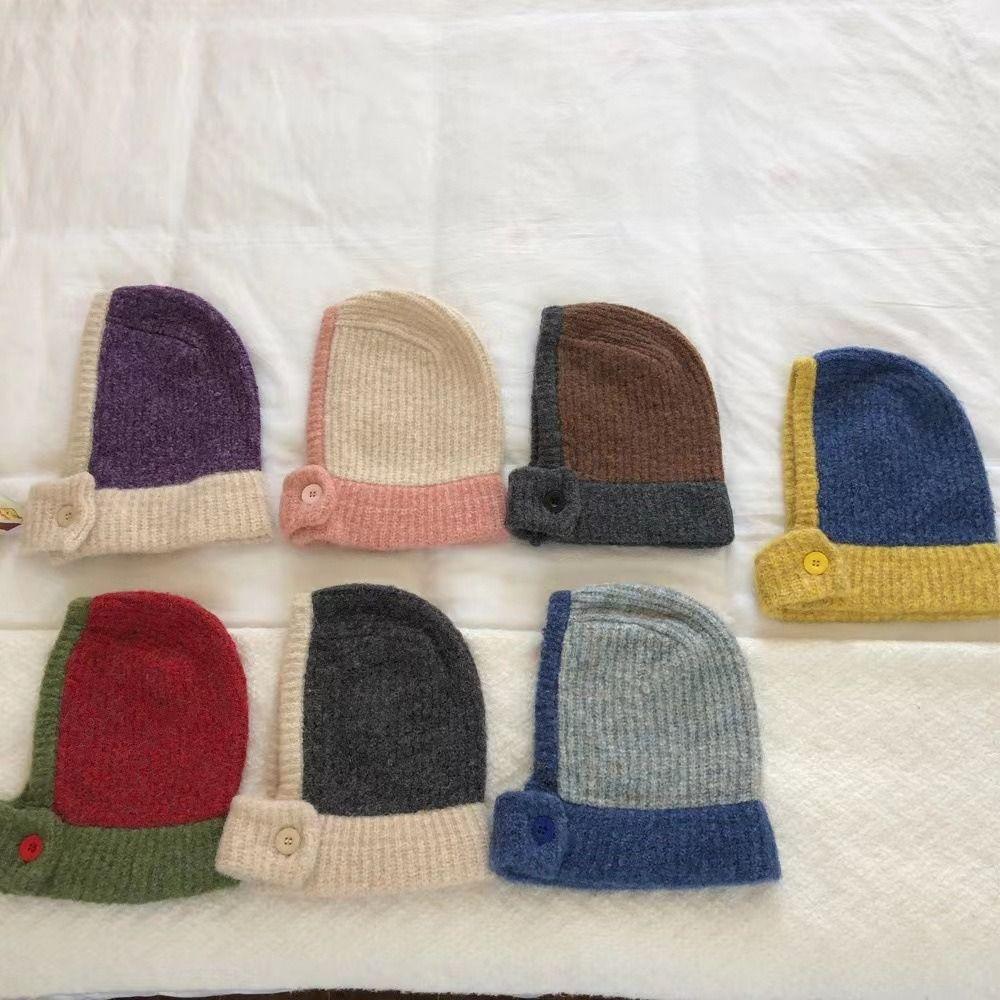 Beanie Ear Protection Hat Pullover Hat Knitted Hat Cute Balaclava Hat  Winter/Autumn
