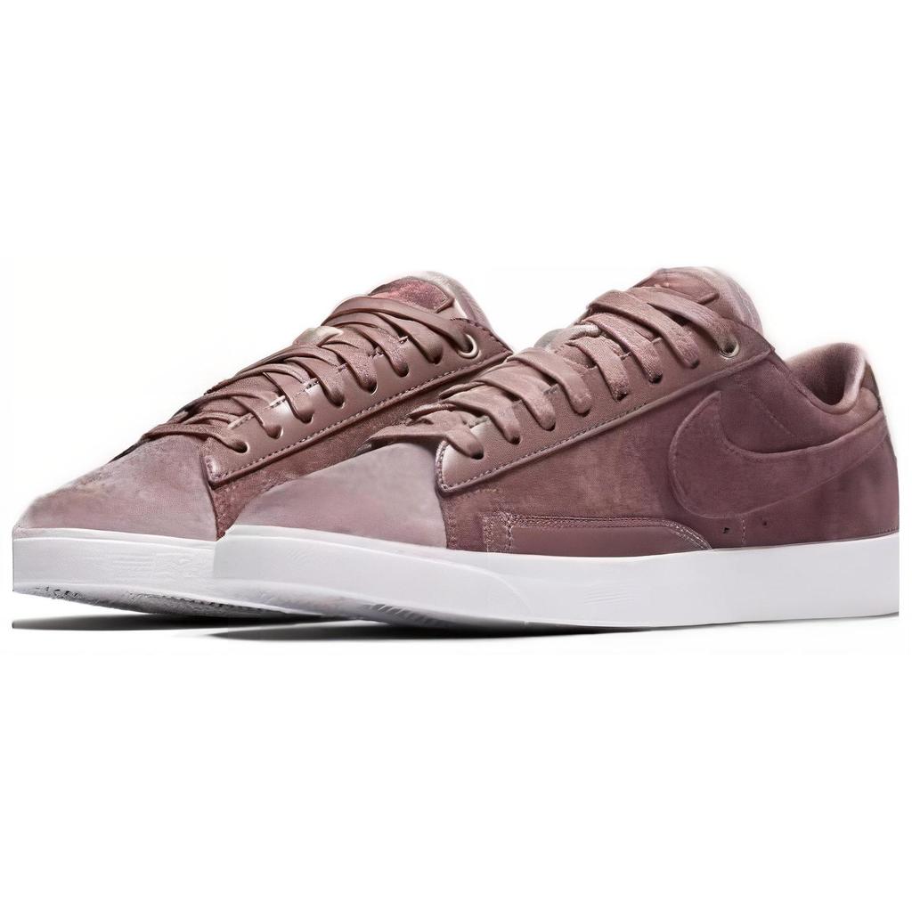 Nike Blazer Slip Resistant Abrasion Resistant Low top Skateboard Shoes GS Brown AA2017-202