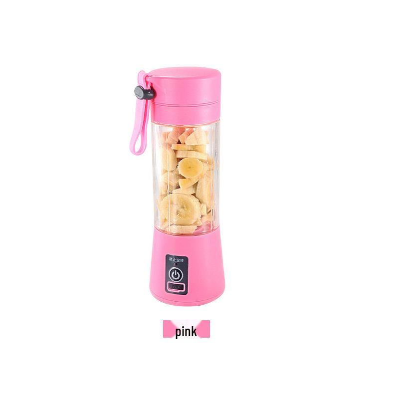 Portable USB Rechargeable Mini Electric Juicer Cup: Food-Grade Plastic, Outdoor-Friendly, Convenient for Fruit Juices