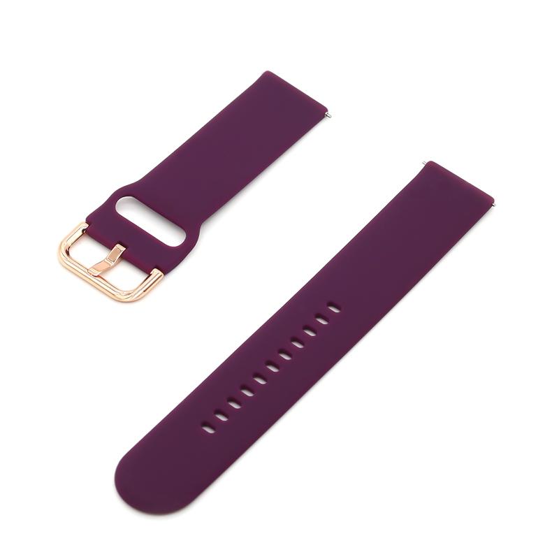20mm 22mm Silicone Strap for Samsung Galaxy Watch 4/3/Huawei Watch 3/GT2/Amazfit Bip Bracelet Strap for Active 2 42mm 40mm Band