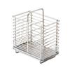 Dual Stainless Steel Drying Rack for Chopsticks and Utensils Featuring Rust Resistant Construction and Wall Mount Option