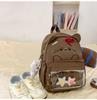 Schoolbag Japanese ins new high-value fresh and sweet candy color cute kitten backpack girl light backpack