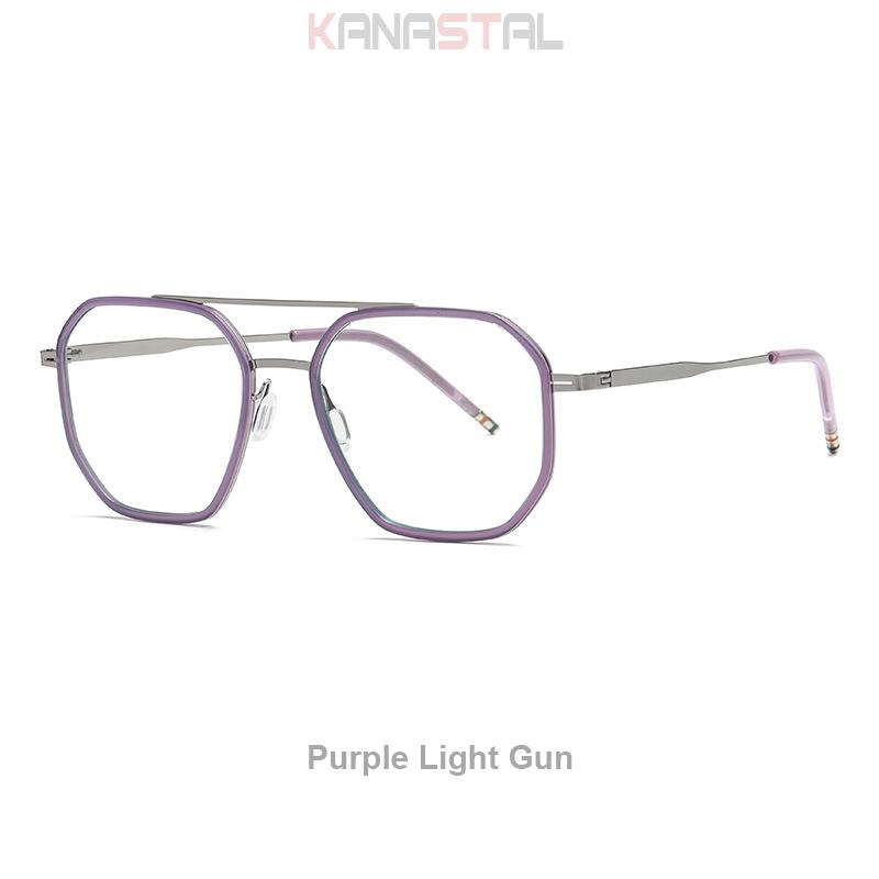 

Women Blue Light Blocking Glasses Prescription Reading Myopia Eyewear CR39 Optic Lenses Men Computer TR90 Metal Eyeglasses Frame Anti blue 0