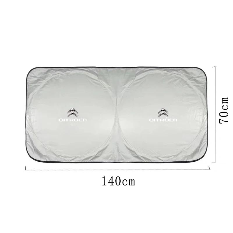UV Protection Shield Car Window Sunshade Visor Windshield Cover For Citroen C1 DS3 C2 C3 Vts C4 Saxo C4L C5 C6 C8 Xsara C3-XR