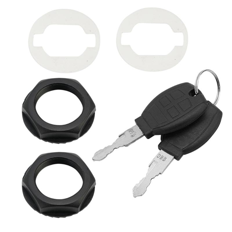 1 Pair Lock Set With 2 Keys Set Fit for Universal Motorcycle Hard Saddlebag