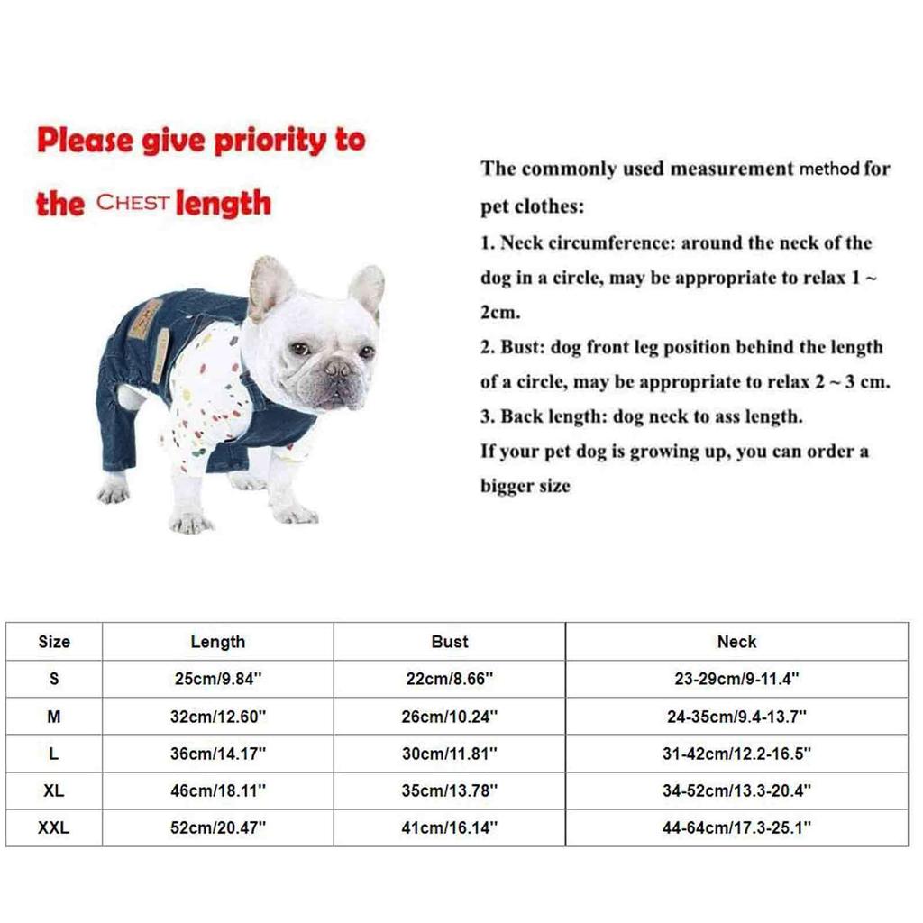 Fashion Pet Denim Overalls Puppy Jean Jacket Sling Jumpsuit Costumes Pet Dogs Jean Comfort Outfits For Small Medium Dogs Cats