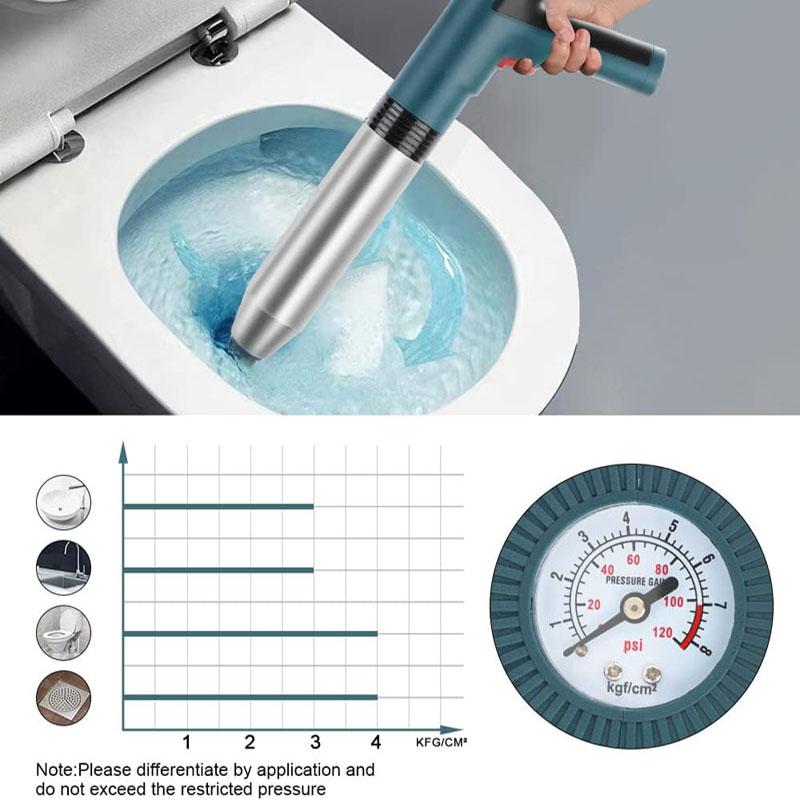 Sewer Piping Unclogging Machine Toilet Plunger Pipe Electric Dredge Tools Sewer Blockage Drain Cleaner Household Lithium Battery