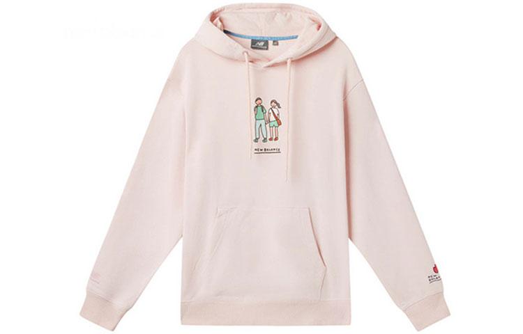 New Balance Sweatshirt Unisex Pink Couple s NCA47013-PK L