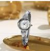 Bracelet Watch Simple Design Compact Quartz Watch Exquisite Disc Cutting Fashion Women'S Watch