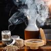 Wooden Cocktail Smoker Kit With 5 Flavor Wood Chips Whiskey Smoking Wood Chips Box Cocktails Infuser Kit Kitchen Accessories