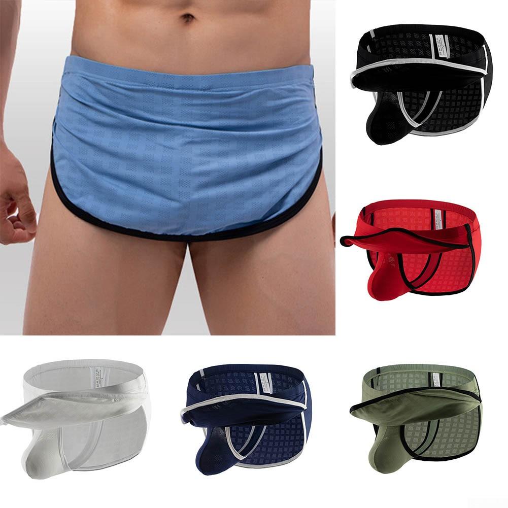 Men Underwear Thongs Pouch Shorts Size M-2XL Trunks