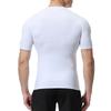 Cloud Print Compression Shirt for Men Gym Workout Running Tshirts Undershirts Baselayers Athletic Quick Dry Tees Tops Activewear