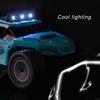 1/20 Off Road Racing Car High Speed USB Charging Crasroof 2.4G RC Crawler with LED Light for Boys Girls