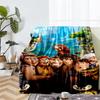 The Croods Theme Printed Blanket - Perfect for Couch, Bed, Travel & Outdoor Use | Machine Washable, Cozy & Durable.