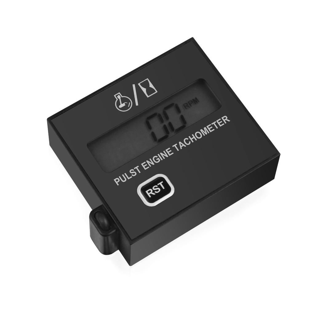 Benzinmotor Digitalanzeige Drehzahlmesser Stundenzähler Messgerät Induktiver Tachometer Autohub Drehzahlmesser Motorrad Rasenmäher