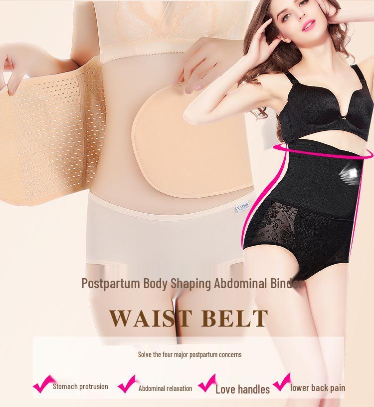 Breathable Postpartum Abdominal Support Waist Trainer - Slimming Belt & Body Shaper for Women