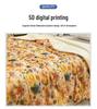 Kids' 3D Cartoon Summer Quilt - Lightweight, Washable Cotton for Dormitory/AC Use