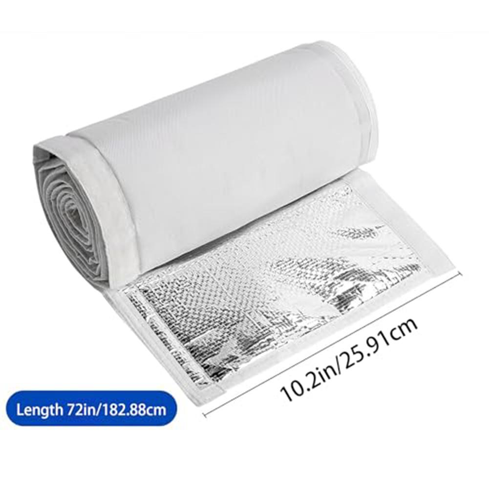 Air Conditioning Duct Insulation Cover Waterproof And Heat Resistant HVAC System Copper Pipe Insulation Protection Sleeves
