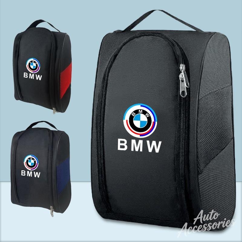 Car Badge Outdoor Sneaker Storage Bag Travel Shoes Storage Accessories For BMW 50th Anniversary 3 5 7 Series E83 F16 E70 Sticker