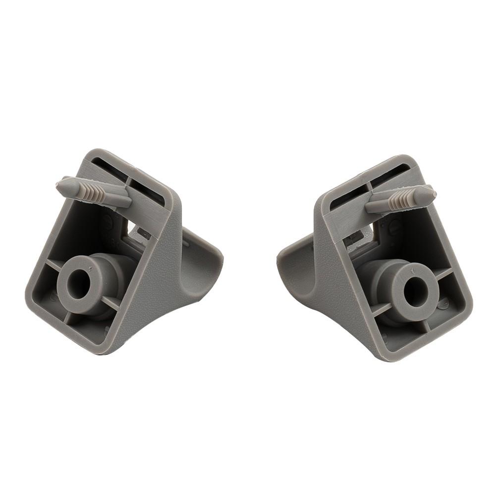 Klips Klips Sunvisor Retainer Clips 2PC Brand Clip Easy Grey