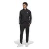 Adidas ECT00 Basic French Terry Tracksuit Black Size XL Men's 3-Stripes Set, (IC6766),