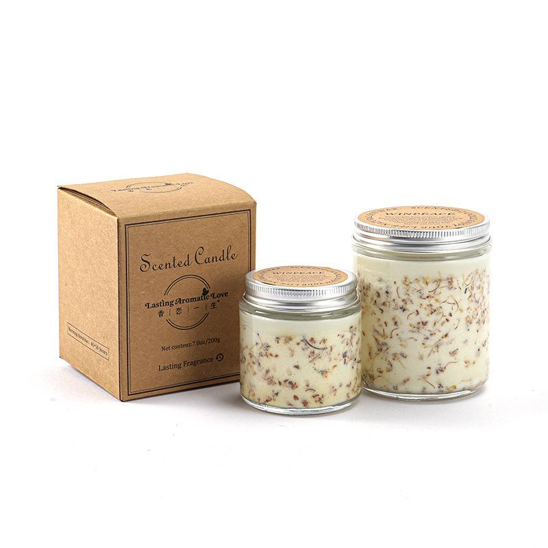 Osmanthus Aromatherapy Candles Calm The Mind and Help Sleep Home Indoor Niche High-end Fragrance Candles Souvenir Gift Box