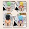 Sensory Toy Cartoon Fidget Toy TPR Pinch Decompression Toy Interesting Masked Doll Squeeze Toy  Kid