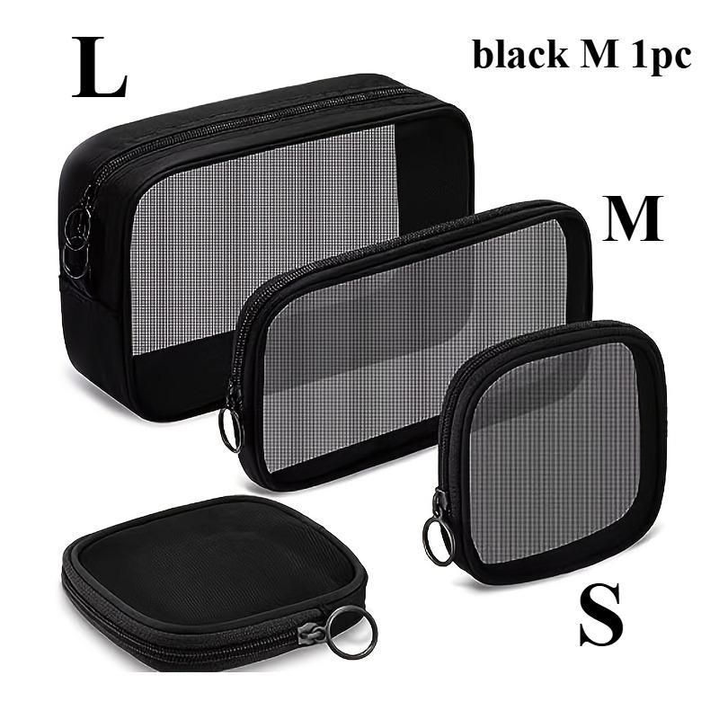 Travel TranspaBag Thickened Nylon Mesh Cosmetic Bag Breathable Portable Storage Cosmetic Bag, Packaging edge protection products