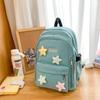 Campus Backpack Women's Backpack Junior High School Student Schoolbag