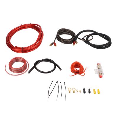 4 Gauge Auto Audio Kabel Verstärker Verkabelungssatz Verstärker Installationsverkabelungssatz für Subwoofer Lautsprecher