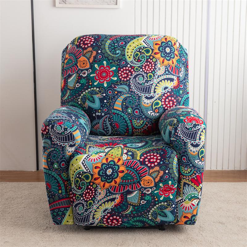 Recliner Cover First Class Sofa Cover All-inclusive Elastic Single Rocking Chair Cover Electric Function Chivas Nice Couch Case for Home