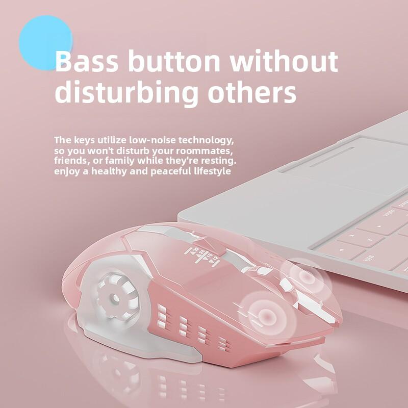 G305 Bluetooth Wireless Mouse Mechanical Dual Mode RGB Gaming Mouse USB Office Computer Game