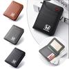 Leather Mini Credit Card Purse Portable Car Wallet For Honda civic accord fit jazz pilot CRV odyssey passport city shuttle HRV XI6