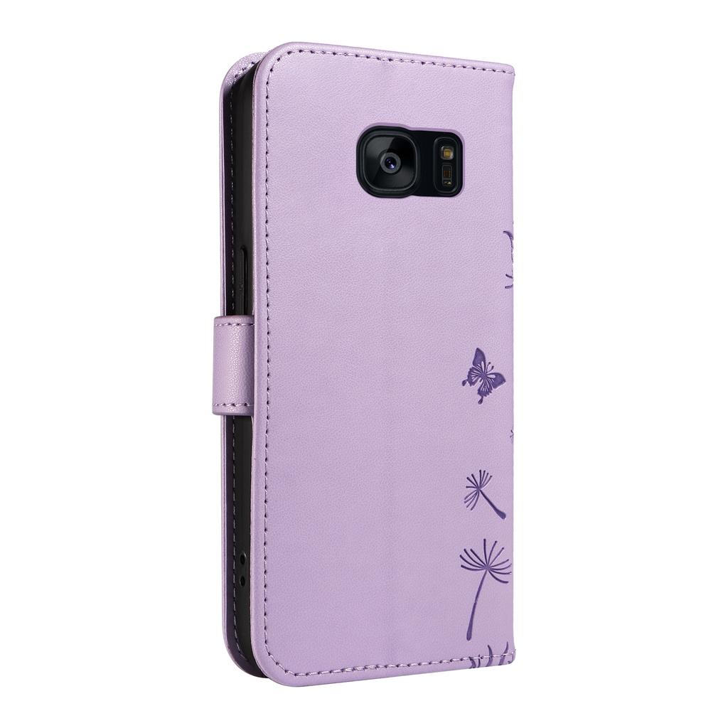 Flip Wallet Case For Samsung Galaxy S7 Edge S8 PU Leather Cover,Galaxy S9 Plus Xcover 7 Core Phone Cove