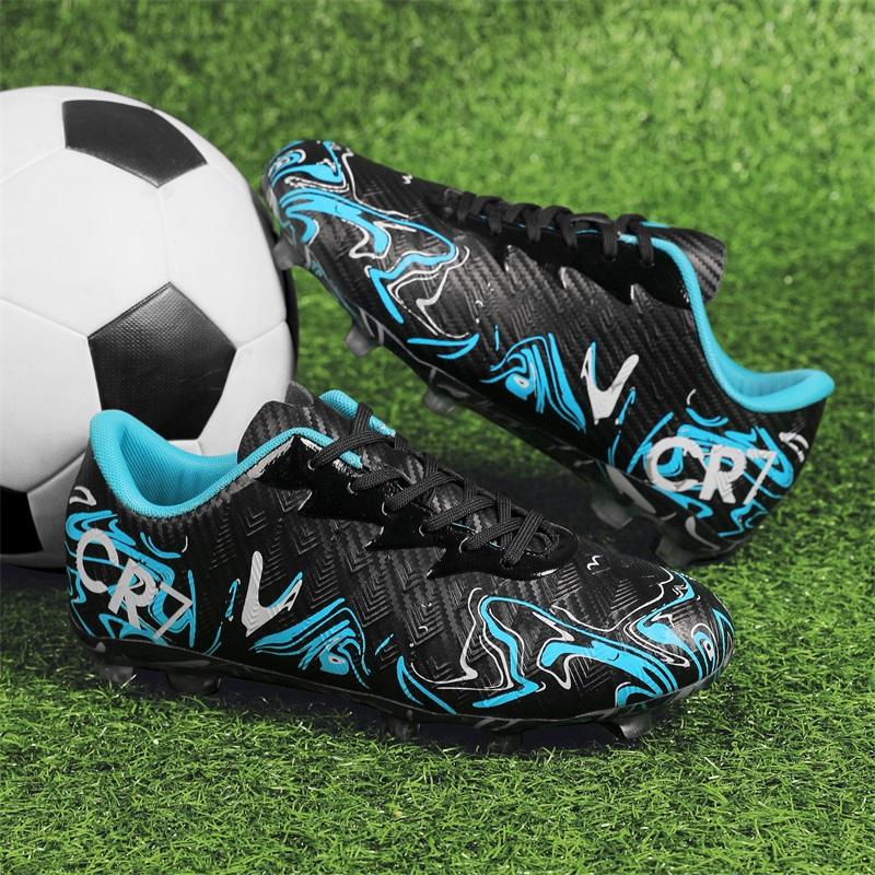 Mens Soccer Shoes New Comfortable Turf Unisex Futsal Grass Training Cushioning Rebound Wear-resistant Football Shoes for Men