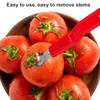 4pcs with Hole Fruit Corer Tool Stainless Steel Fruit Corer Extractor  Fruit Preparation