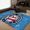 1PC Esporte Clube Bahia Rug Game Carpet, Floor Mat for Bedroom Living Room Entryway Rug, Home Decor Idea Gift for Christmas birthday