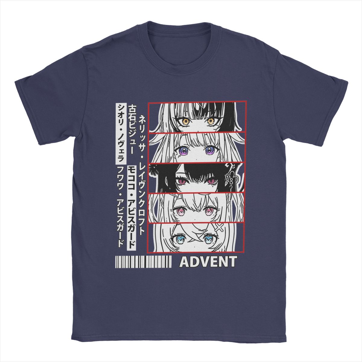 

Vintage FuwaMoco Holo Advent Panel T-Shirts Men Women s Pure Cotton Tees Shirt Original Clothes 4XL