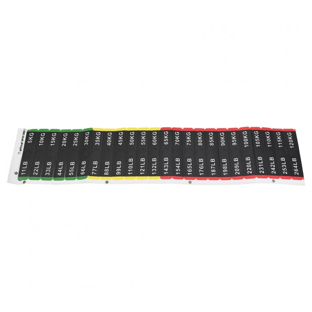Gym Number Stickers for Weights Traceless Removal No Damage to Equipment