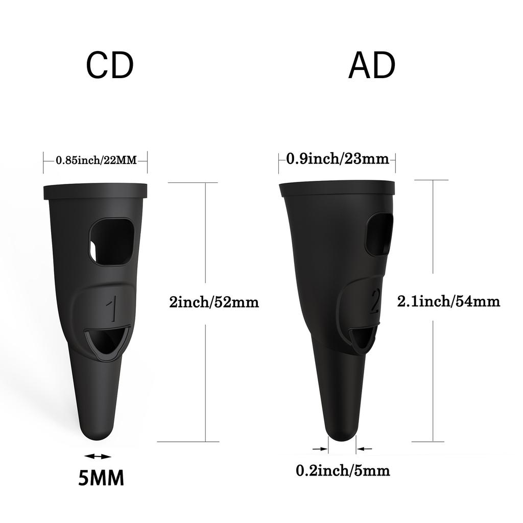Reusable Finger Guards Touch Screen Finger Cots Finger Guards Finger Sleeves Thumb Sleeve for Various Tasks Set of 2