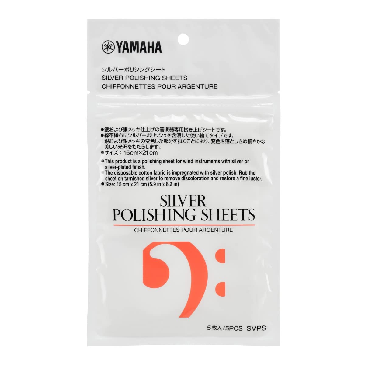 

Листы для полировки серебра YAMAHA SVPS 5 шт.